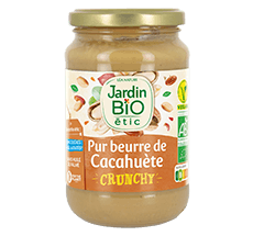 Organic pure crunchy peanut butter