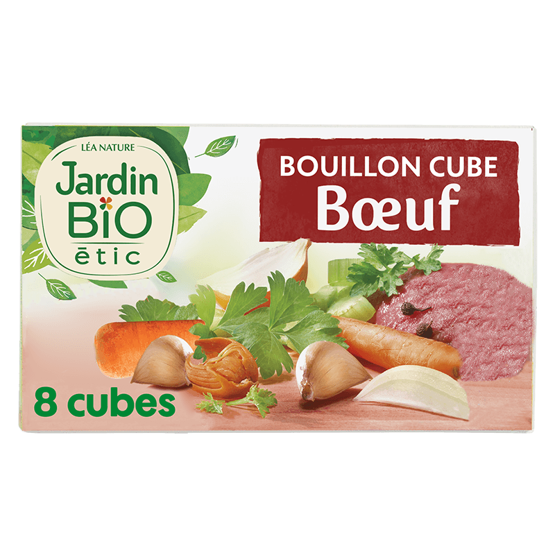 Organic beef stock cubes