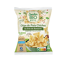 Organic rosemary chickpea chips gluten-free