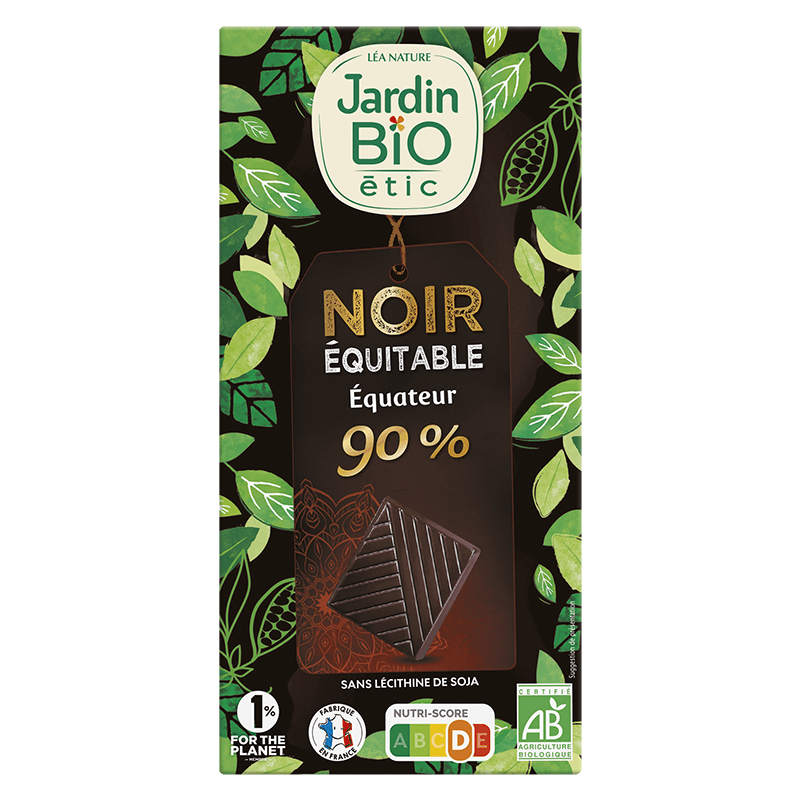 Organic dark chocolate – 90% Ecuador