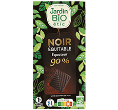 Organic dark chocolate – 90% Ecuador