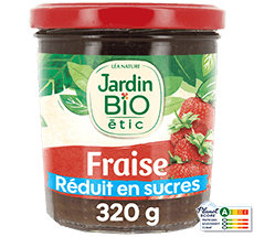 Confiture de fraise bio extra