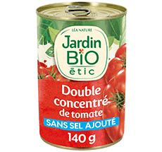 Organic double tomato concentrate