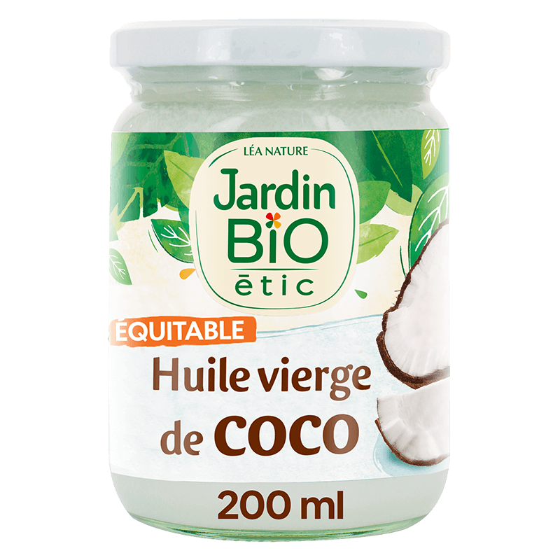 JARDIN BIO Huile vierge de Coco Bio - 200 ml