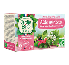 Infusion aide minceur bio arôme naturel de fruits rouges