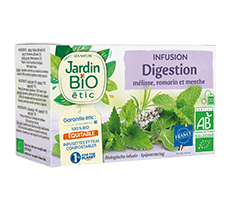 Organic herbal tea digestion