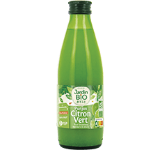Pure organic lime juice 250 ml size