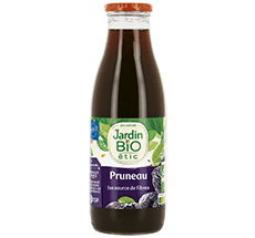 Organic pure Agen plum juice