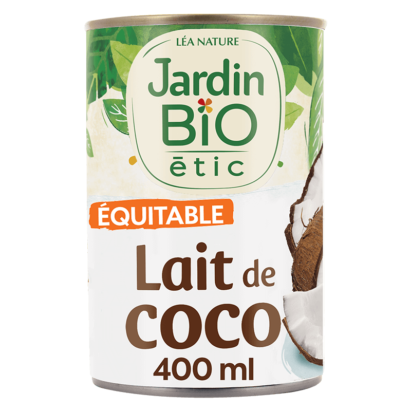 Organic coconut milk family size – 400 ml