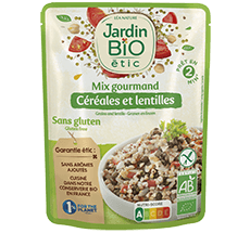 Organic grains & lentils