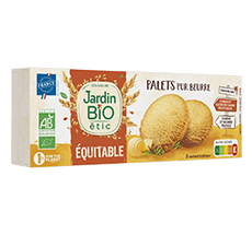 Organic pure butter biscuits Fair trade