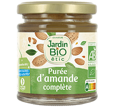 Organic whole almond purée