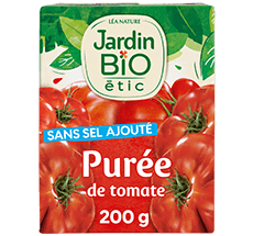 Organic tomato purée