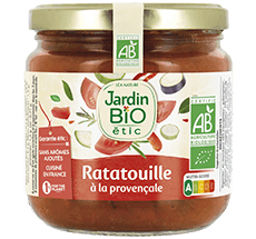 Organic ratatouille regular size – 400 g