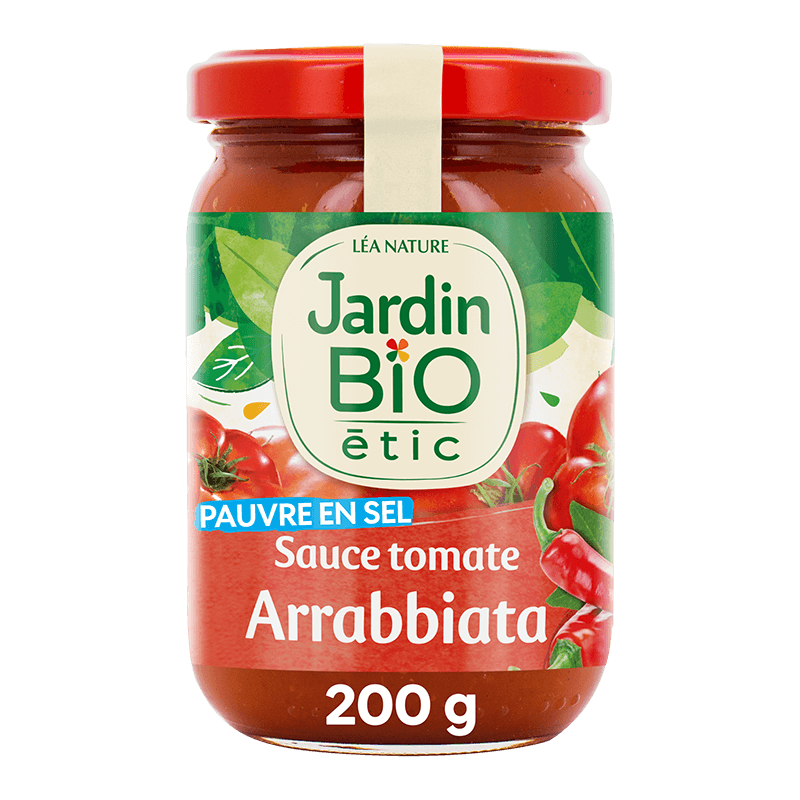 Organic arrabiata sauce mildly spicy