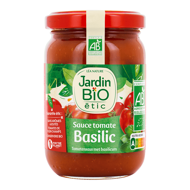 Organic basil tomato sauce