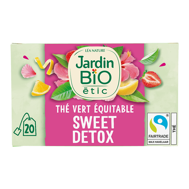 Organic green tea Detox blood orange flavour