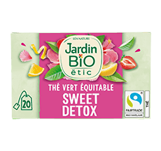 Organic green tea Detox blood orange flavour