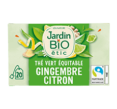 Organic green tea ginger & lime